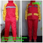 Jas Hujan Tiger Head Metro Kids untuk Anak dan Remaja