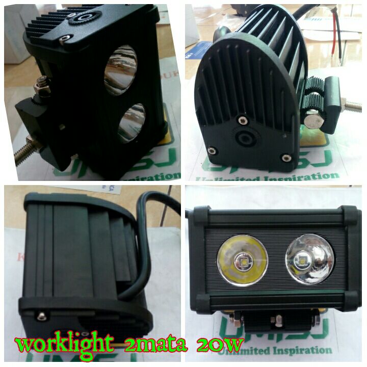 Lampu Tembak CREE Worklight Daya 20 watt Kotak Besar 