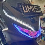 Honda Pcx Custom Lampu Drl Alis Sen Running