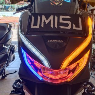 Honda Pcx Custom Lampu Drl Alis Sen Running