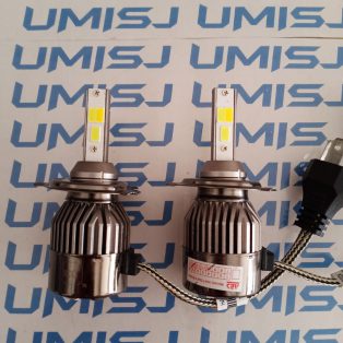 Lampu Utama Led H4 Dengan Tiga Warna