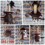 Led Headlamp 3 Sisi Untuk Soket H6 Dan H4 Dengan Kipas Pendingin