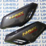 Cover Body Samping Pijakan Khusus Untuk Motor Yamaha Nmax Dengan Motif Carbon