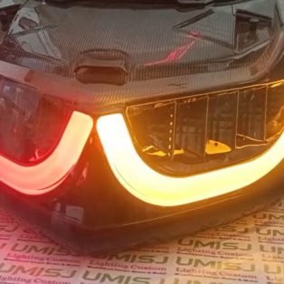 Lampu Stoplamp Nmax Rasa Xmax Dengan Drl Dengan Sein Running