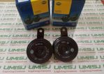 KLAKSON HORN DISC DISK BULAT MOBIL MOTOR 12V HELLA