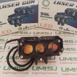 Lampu Sorot Laser SQL 3 Mata Vinyx