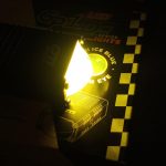 Duromoto GP1-DE Ice blue (sinar utama putih dan kuning)