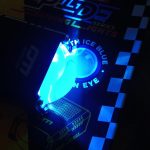 Duromoto GP1-DE Ice blue (sinar utama putih dan kuning)