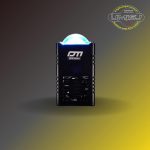 Duromoto GP1-DE Ice blue (sinar utama putih dan kuning)