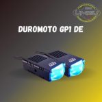 Duromoto GP1-DE Ice blue (sinar utama putih dan kuning)