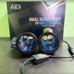 Foglamp Biled AES DLB FX Double Laser Low Beam 3 Warna 3 inch