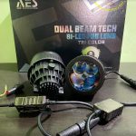 Foglamp Biled AES DLB FX Double Laser Low Beam 3 Warna 3 inch